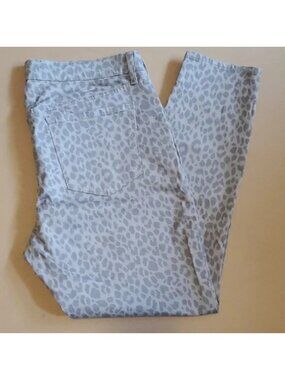 Leopard Print Rockstar Jeans Size 18